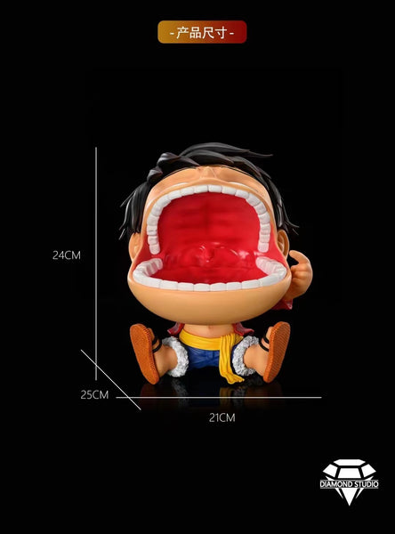 Diamond Studio - Open Mouth Monkey D. Luffy Storage Ornaments