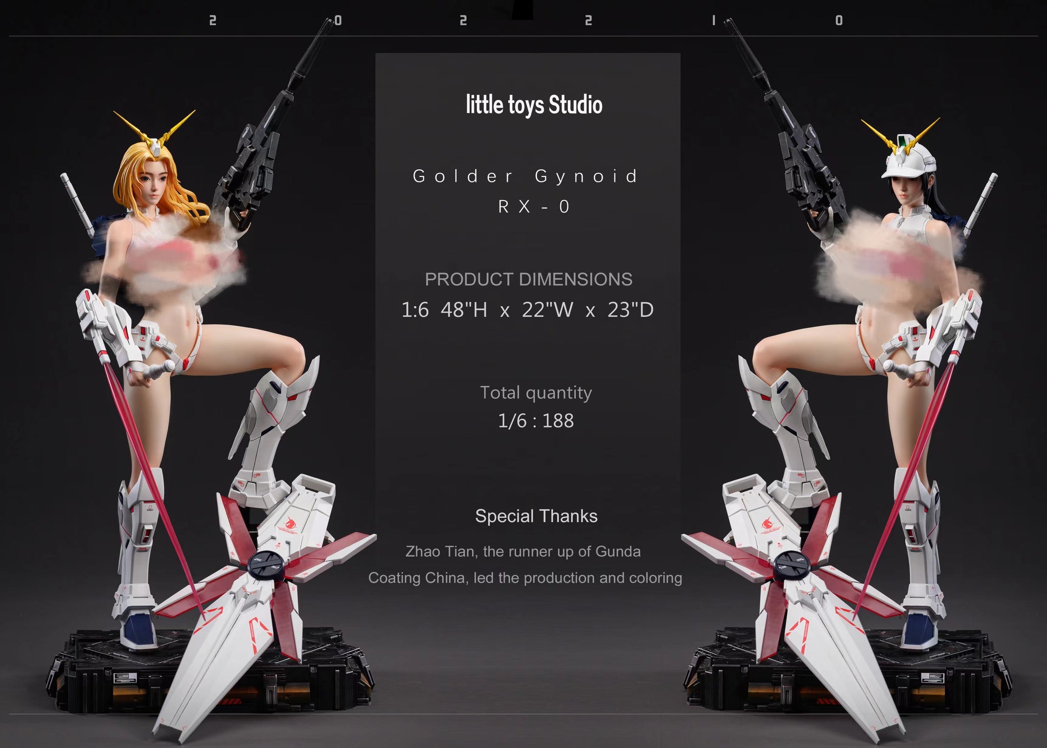 Little Toys Studio - Women Form RX-0 Unicorn Gundam Girls [2 Variants]