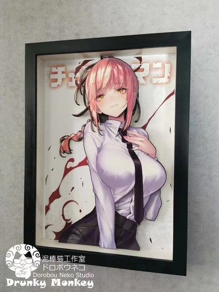 Dorobou Neko Studio - Makima 3D Cast Off Poster Frame [DS024]