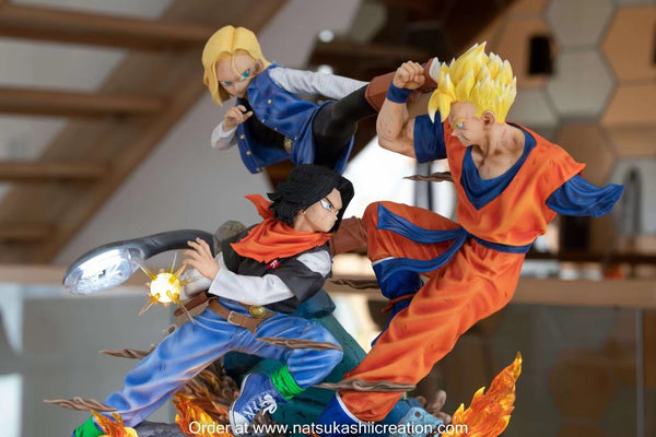 KD Collectibles - Android 17,Android 18 VS Future Gohan