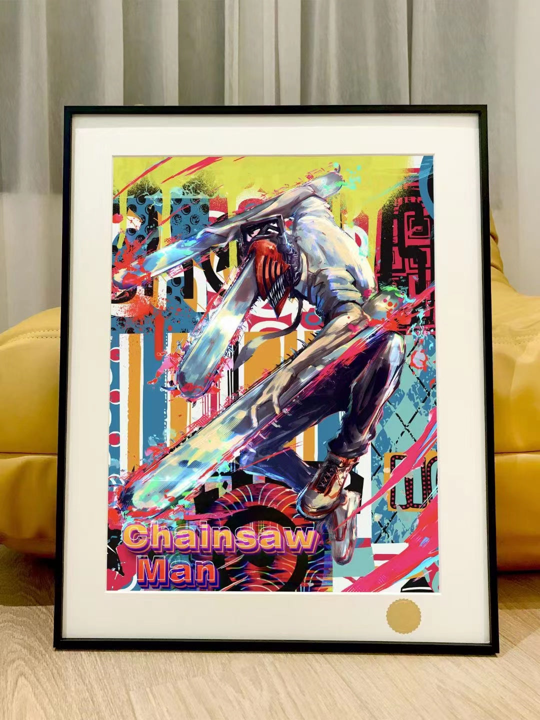 Xing Kong Studio - Denji , Makima & Pochita Poster Frame