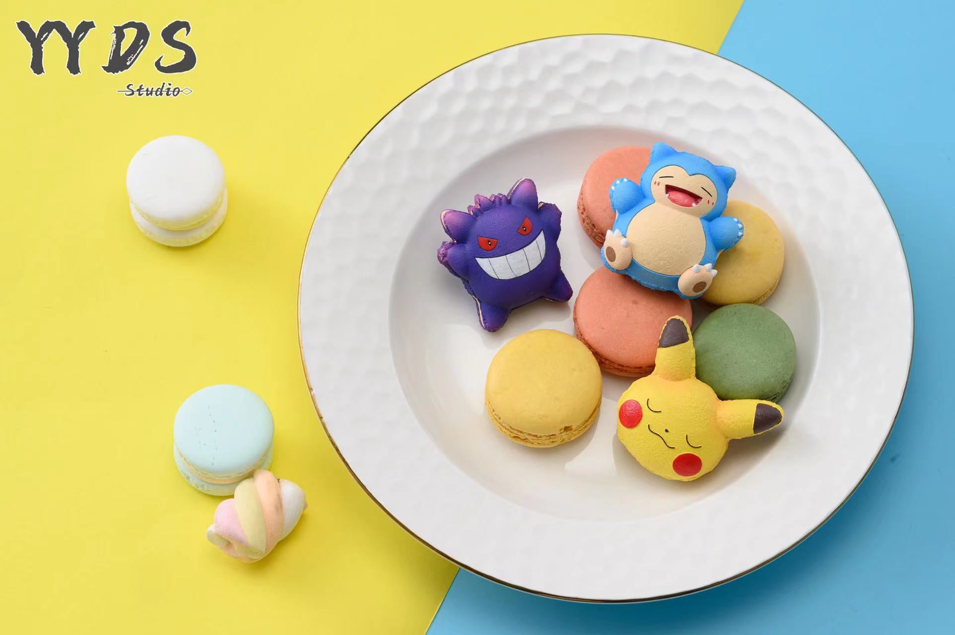 YYDS Studio - Macaron Snorlax, Gengar, Pikachu