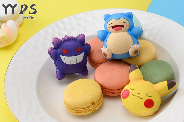 YYDS Studio - Macaron Snorlax, Gengar, Pikachu