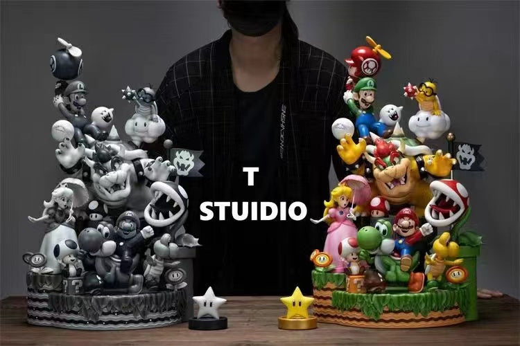 T Studio - Super Mario Family Portrait [Retro Color]