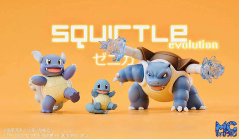 MG Studio - Squirtle, Wartortle & Blastoise [2 Variants]