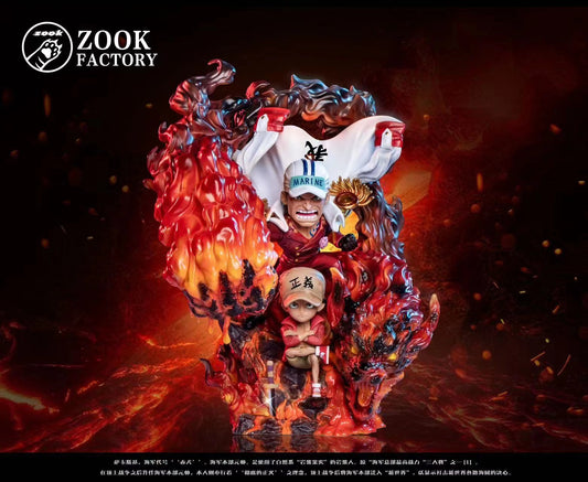 Zook Factory - Sakazuki Akainu and Kid Akainu