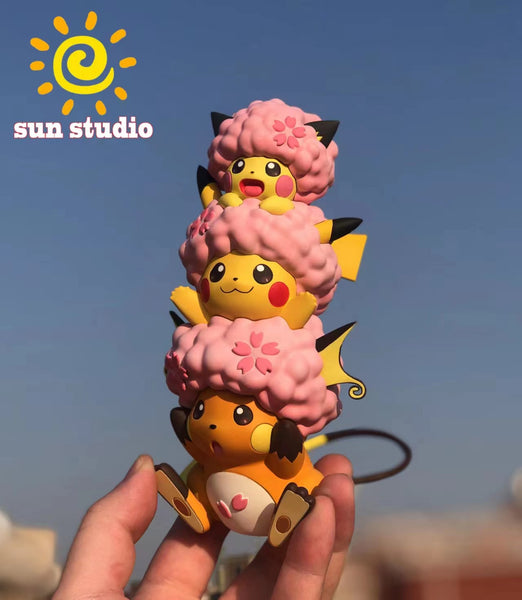 Sun Studio - Sakura Pichu, Pikachu, Raichu