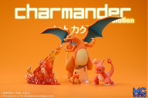 MG Studio - Charmander, Charmeleon, Charizard [2 Variants]