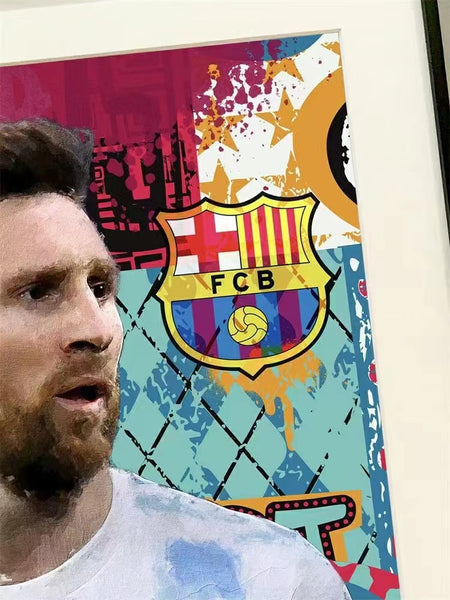 Xing Kong Studio - Lionel Messi Poster Frame