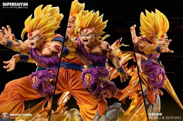 Sunyata Studios - Son Goku & Son Gohan Oyako Kamehameha