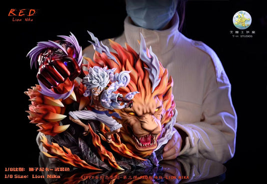 TH Studio/ Tian Hui - Sun God Nika Luffy Double Attack with Shanks [Lion Nika][4 Variants]