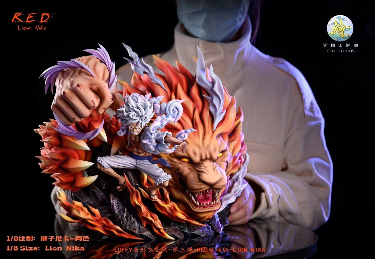 TH Studio/ Tian Hui - Sun God Nika Luffy Double Attack with Shanks [Lion Nika][4 Variants]