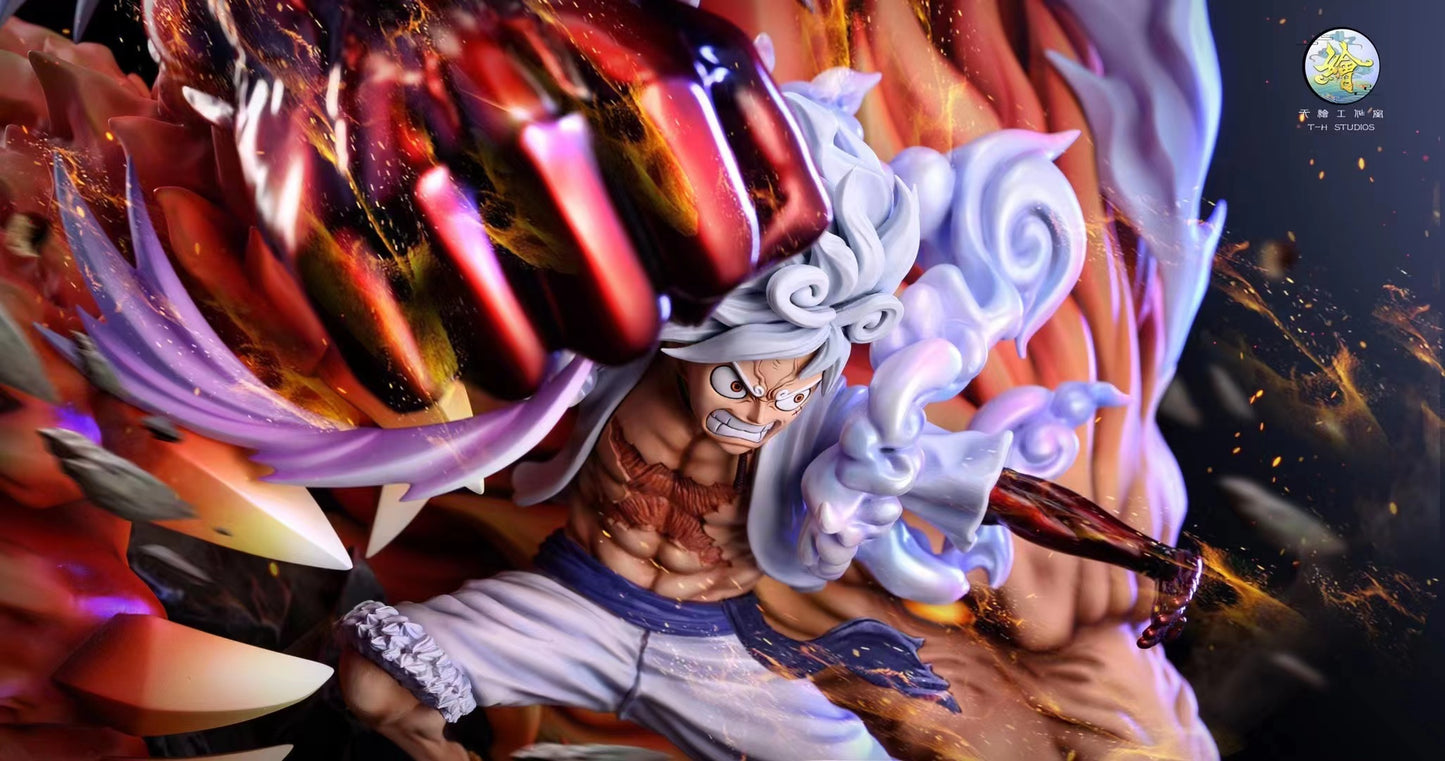 TH Studio/ Tian Hui - Sun God Nika Luffy Double Attack with Shanks [Lion Nika][4 Variants]