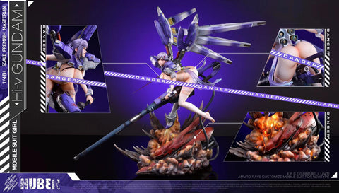 HuBen Studio - Gundam Girl RX-93-ν2 Hi-ν [Cast Off][2 Variants]