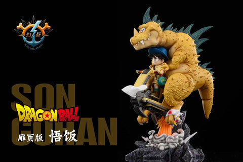 Huan Zhou Studio / HZ Studio - Son Gohan / Arale Norimaki with Dinosaur [3 Variants]