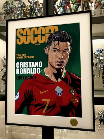 Xing Kong Studio - Cristiano Ronaldo Last Dance Poster Frame