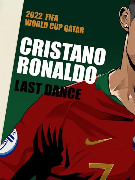 Xing Kong Studio - Cristiano Ronaldo Last Dance Poster Frame