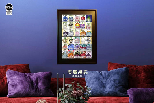 Mystical Art - Devil Fruit Poster Frame