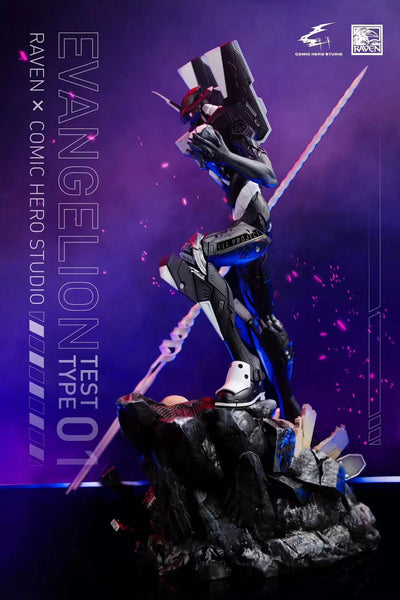 Comic Hero Studio X Raven Studio - Evangelion Test Type 01 [Purple & Green Version/ Black & White Version]