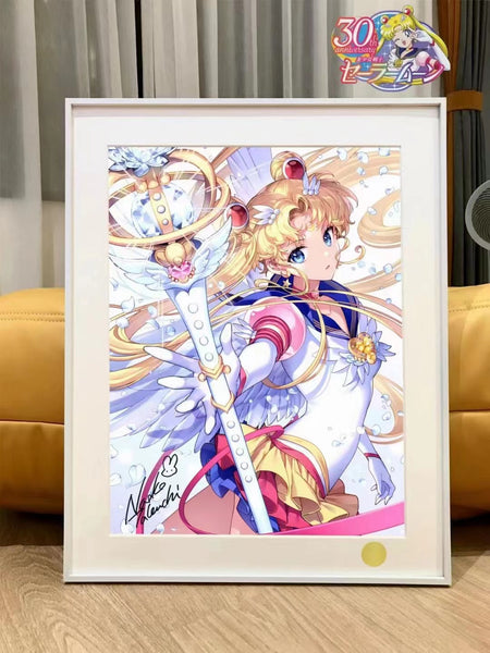 Xing Kong Studio - Usagi Tsukino Sailor Guardian Of Love And Justice 30th Anniversary Poster Frame