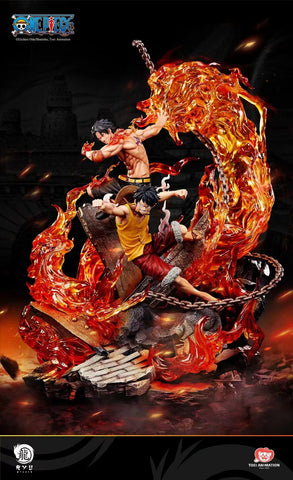 Ryu Studio - Monkey D. Luffy & Portgas D. Ace [Licensed]