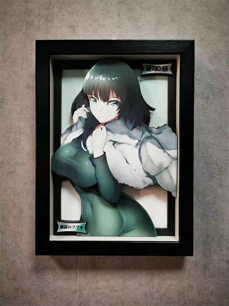 Dorobou Neko Studio - Fubuki 3D Cast Off Mini Poster Frame [DSM-013]