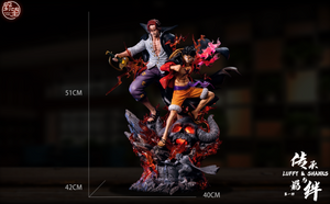 Ambition Studio - Monkey D Luffy and Shanks 