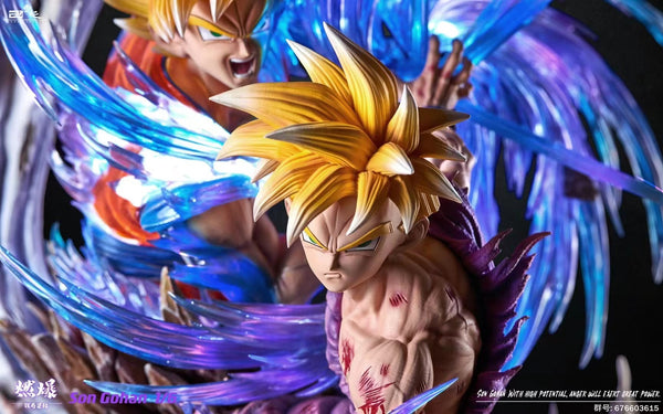 YunQi Studio - Son Goku & Son Gohan Oyako Kamehameha