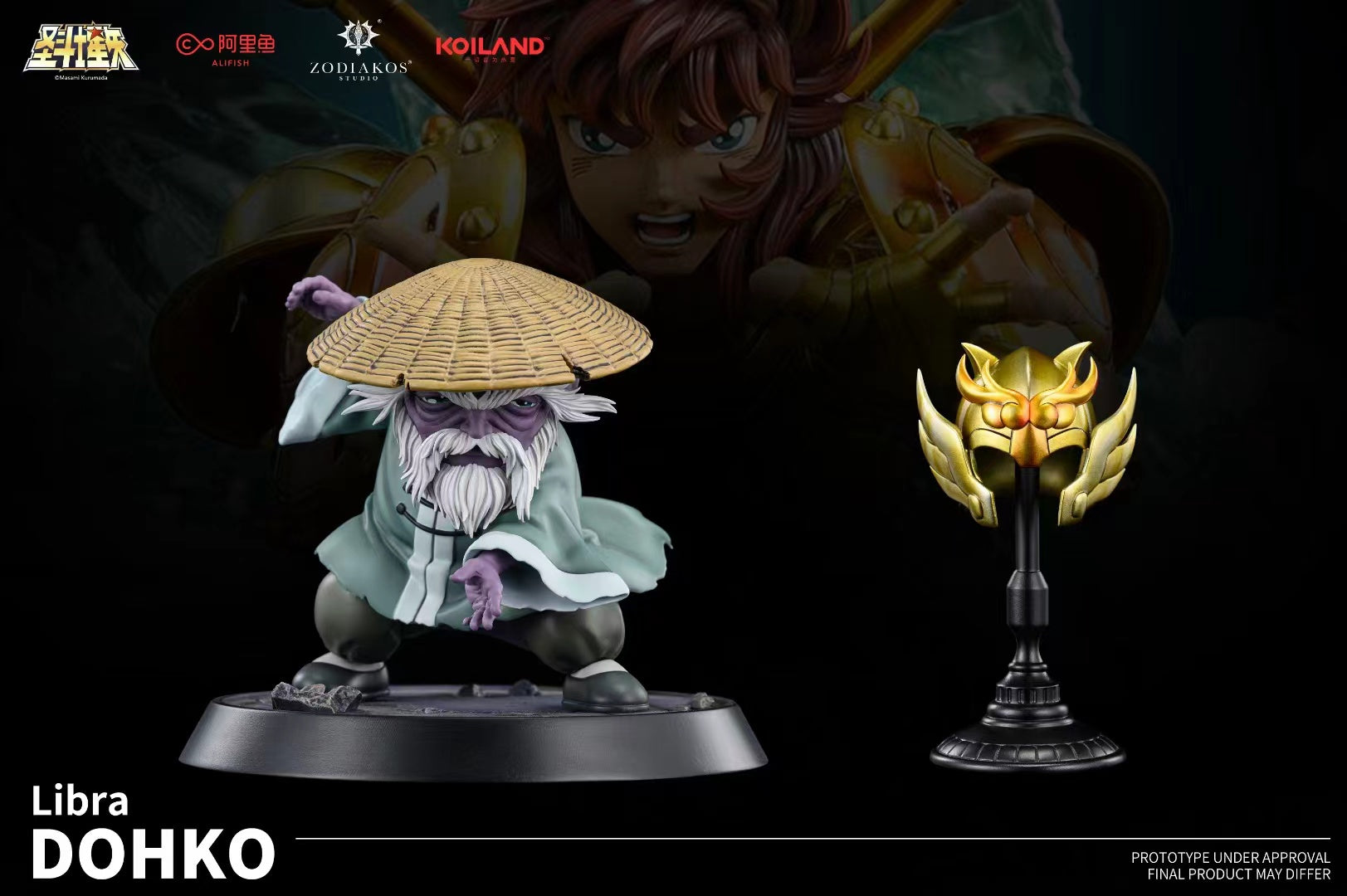 Zodiakos Studio x Masami Kurumada - Libra Dohko [3 Variants]