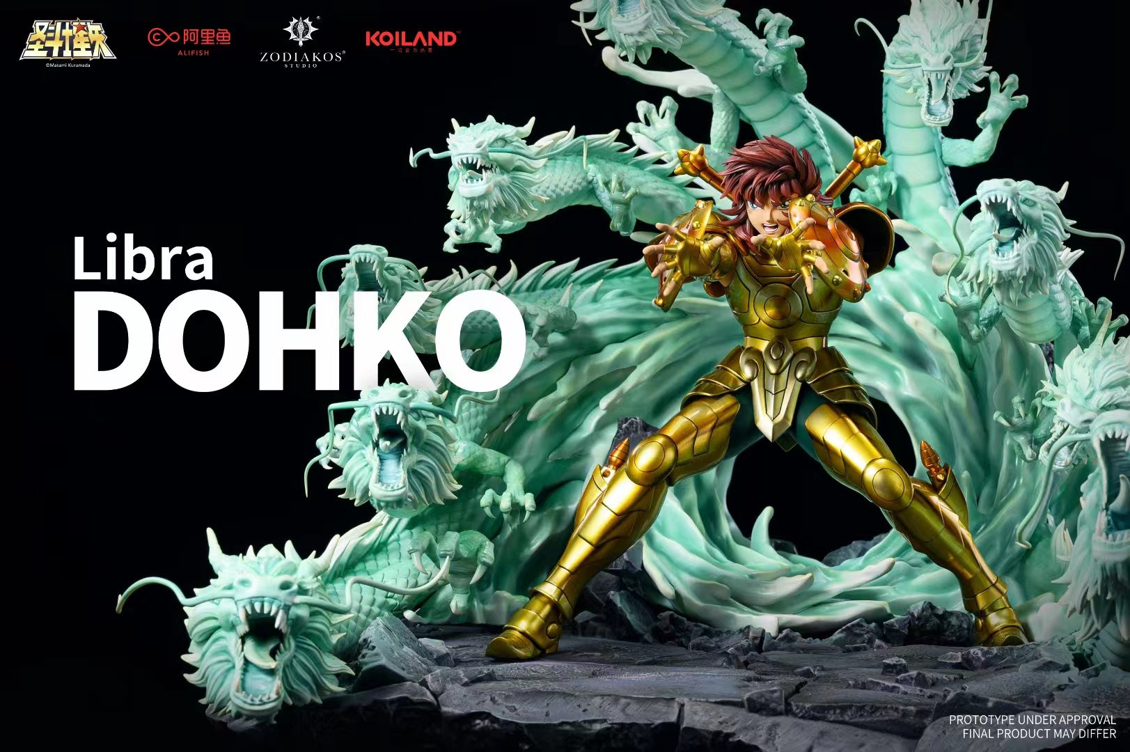 Zodiakos Studio x Masami Kurumada - Libra Dohko [3 Variants]