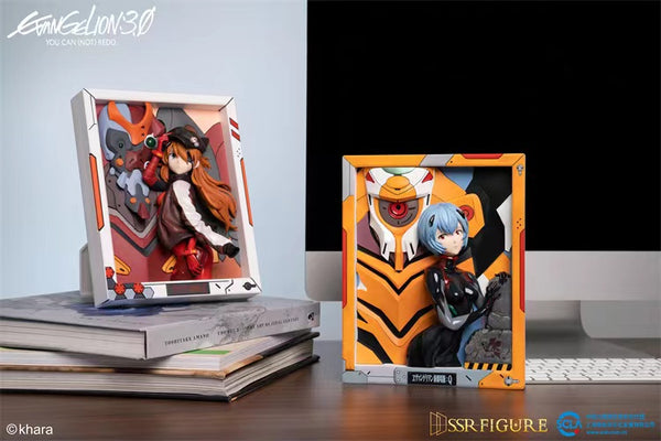 SSR Figure x Infinity Studio - Battle Suit Ver Rei Ayanami 3D Art Frame