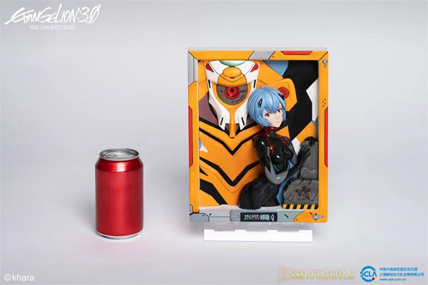 SSR Figure x Infinity Studio - Battle Suit Ver Rei Ayanami 3D Art Frame