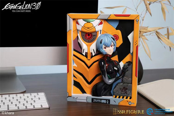 SSR Figure x Infinity Studio - Battle Suit Ver Rei Ayanami 3D Art Frame