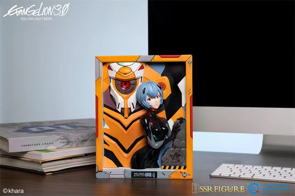 SSR Figure x Infinity Studio - Battle Suit Ver Rei Ayanami 3D Art Frame