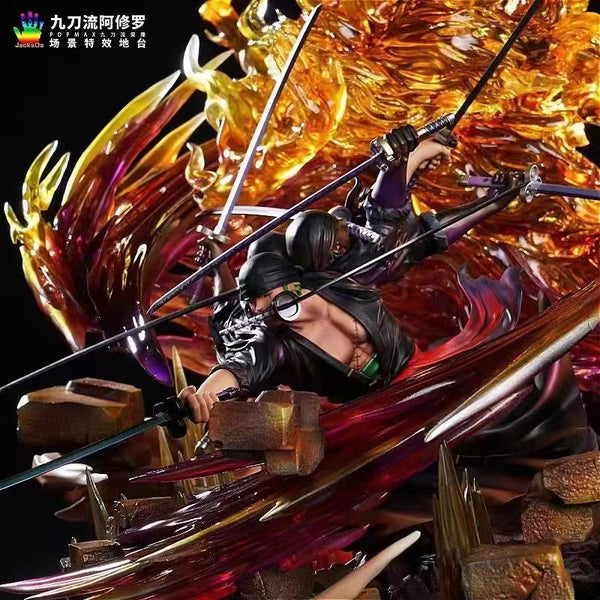 JacksDo - POPMAX Zoro Nine-Sword Asura Scene Base ONLY [2 Variants]