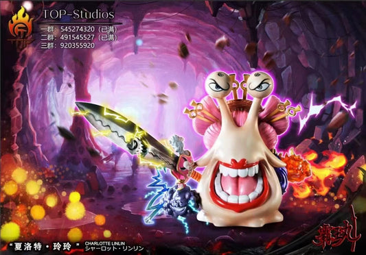 TOP Studio - Kozuki Oden Den Den Mushi / Charlotte Linlin Den Den Mushi