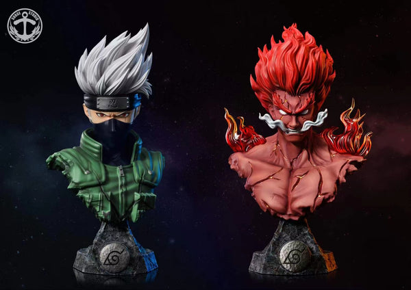 Surge Studio - Kakashi Hatake Bust / Might Guy Eight Gates Bust 