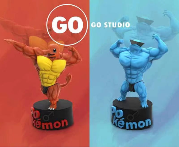 Go Studio - Squirtle, Bulbasaur, Charmander & Pikachu 