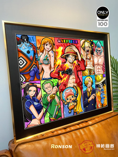 Mystical Art x Ronson - Straw Hat Pirates Poster Frame [2 Variants]