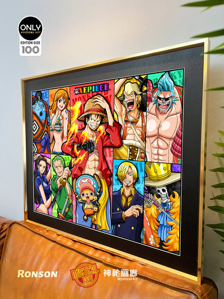 Mystical Art x Ronson - Straw Hat Pirates Poster Frame [2 Variants]