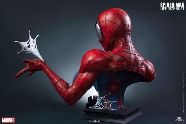 Queen Studio - Spiderman Bust [Blue Red/ Black Red/ Pure Black][1/1 scale]
