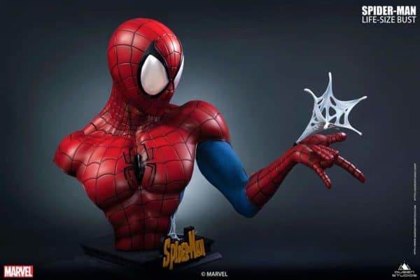 Queen Studio - Spiderman Bust [Blue Red/ Black Red/ Pure Black][1/1 scale]