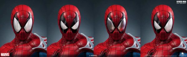 Queen Studio - Spiderman Bust [Blue Red/ Black Red/ Pure Black][1/1 scale]