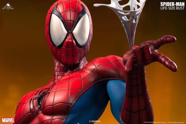Queen Studio - Spiderman Bust [Blue Red/ Black Red/ Pure Black][1/1 scale]