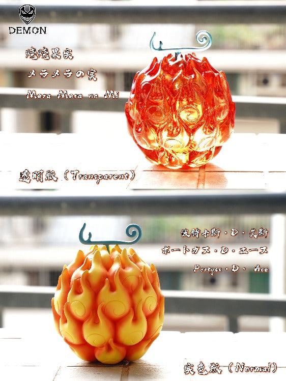 Devil Fruit Mera Mera no Mi Demon Studio Recast One Piece Resin