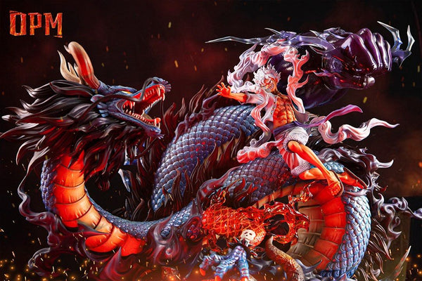 OPM Studio - Kaido Dragon Form VS Sun God Nika Luffy Gear 5