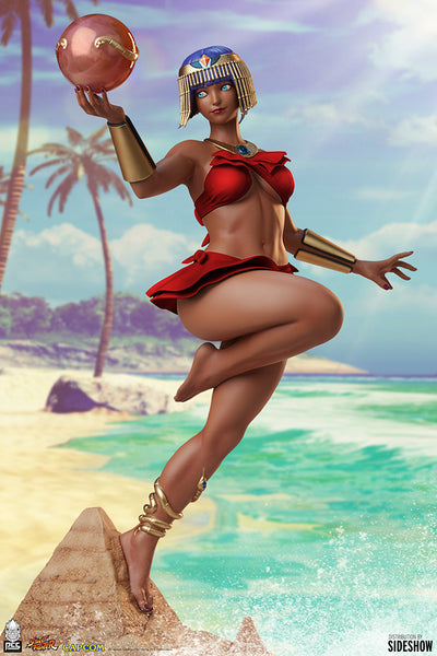 Sideshow Studio - Menat Statue 1/4 scale [White/ Red]