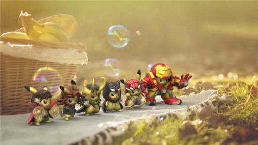 DS Studio - Pikachu as Avengers