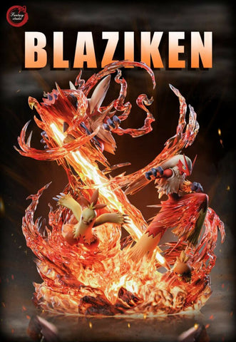 Fantasy Studio - Blaziken Family Blaze Kick