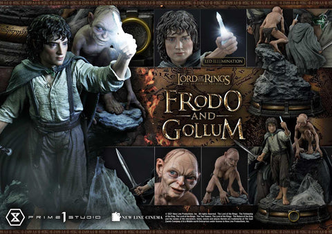 Prime 1 Studio - Frodo and Gollum - Lord of the Rings - Exclusive